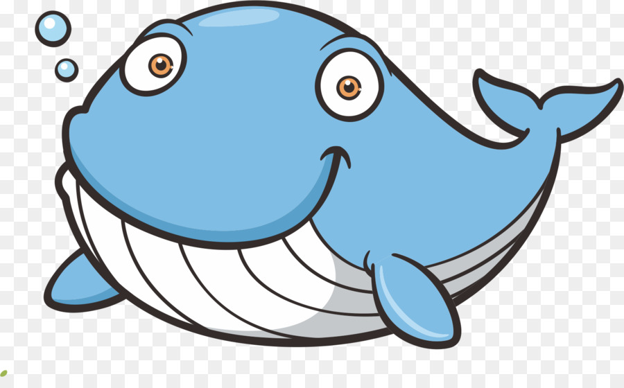Balena blu Clip art - cartoon balena