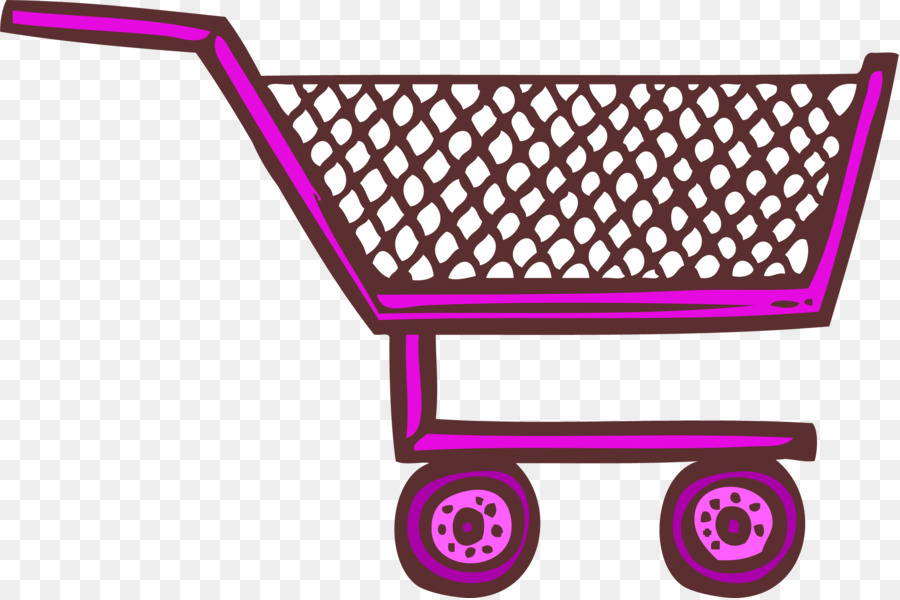 Shopping Supermercato - Viola carrello