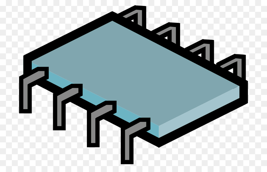 Circuito integrato unità Centrale di elaborazione, memoria ad accesso Casuale Clip art - Colore smart chip