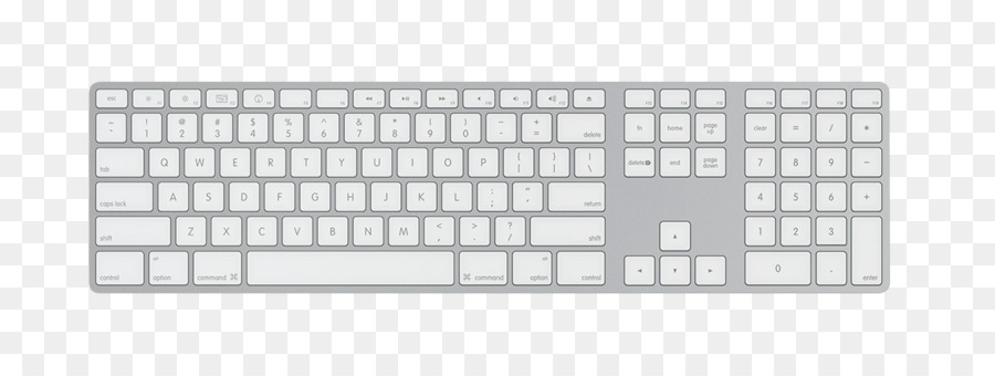 Tastiera del Computer Macintosh di Apple Tastiera mouse del Computer - Apple lunga tastiera