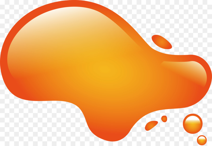Bolla Goccia Arancione - Arancione goccioline di acqua che bolle
