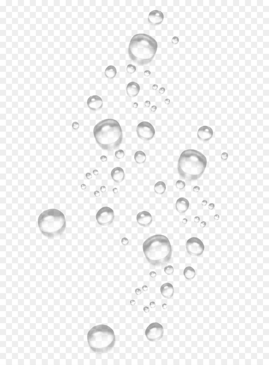 Drop-Transparenz und Transluzenz - Weiß frisch Wassertropfen schwimmenden material