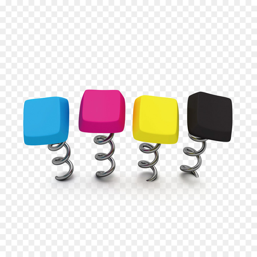 Modello di colore CMYK fotografia di Stock, stampa a Colori - Il design della tastiera