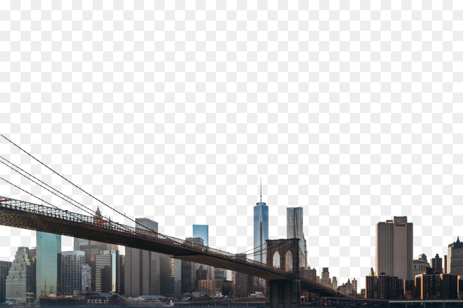 Brooklyn Bridge Park One World Trade Center Wallpaper - Brücke