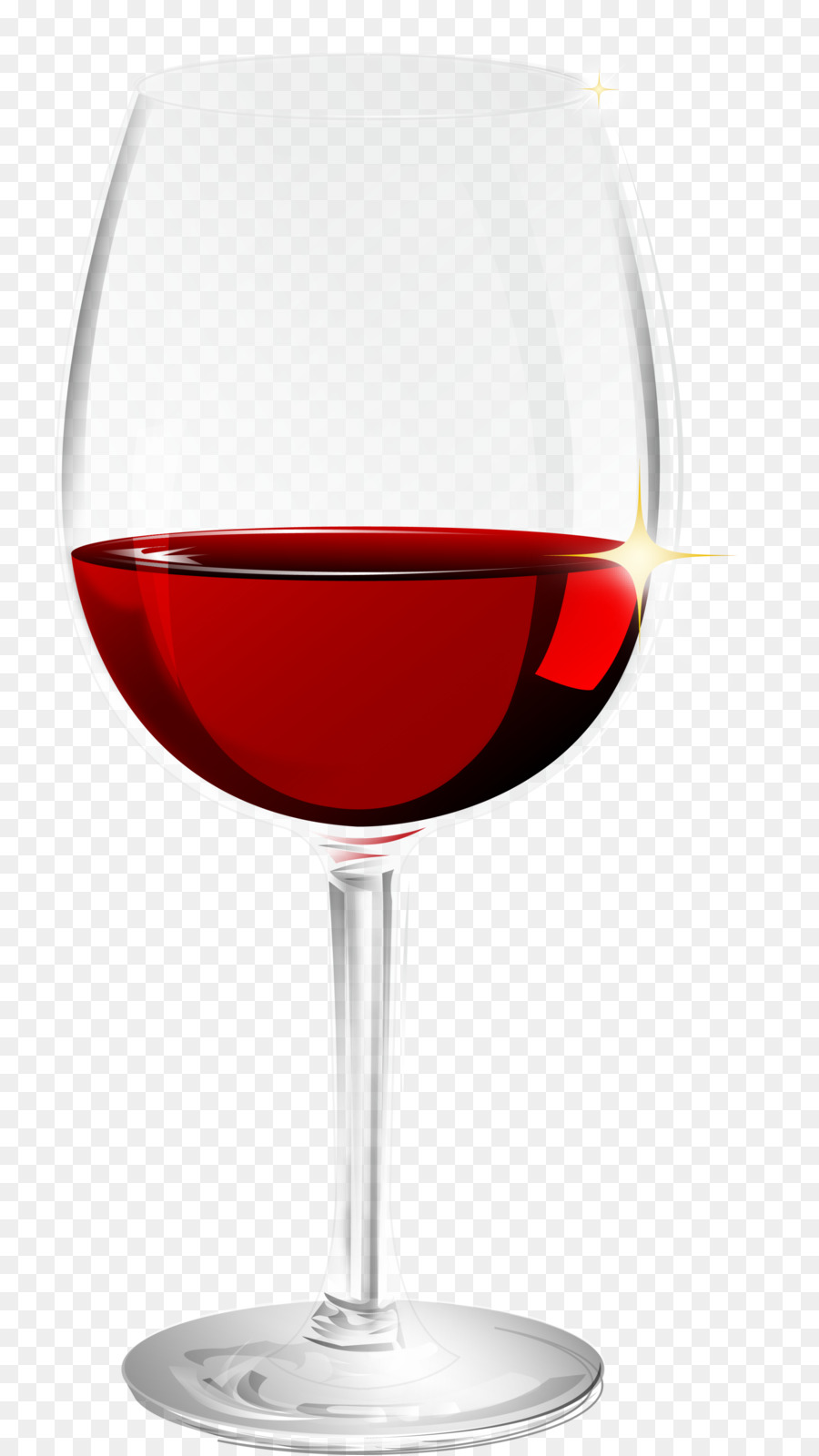 Rotwein Wein Glas - Rot cartoon-Rotwein