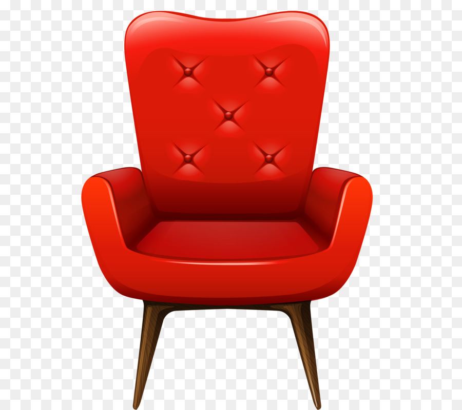 Parola Royalty-free Illustrazione - divano rosso