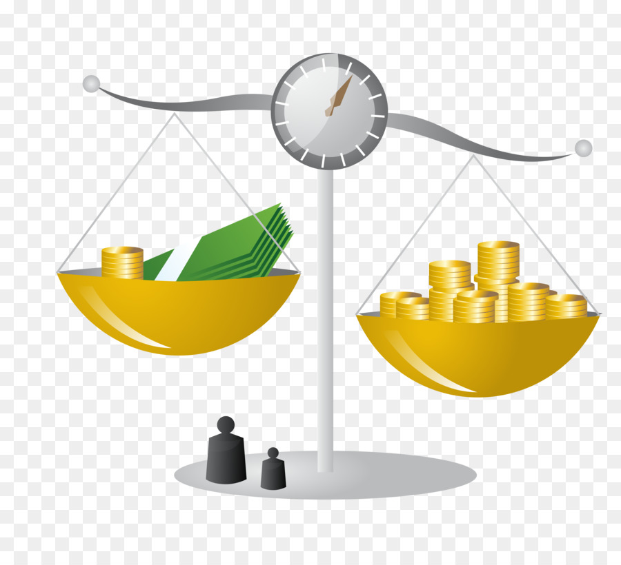 Symbol - Finanzielles Gleichgewicht-Skala