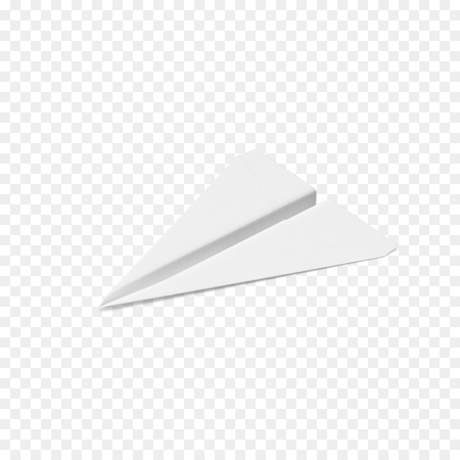 Schreibwaren Weiß-Symbol - White paper airplane