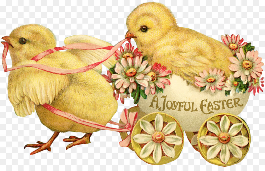 Coniglietto di pasqua, Pasqua, cartolina di Auguri - pulcino