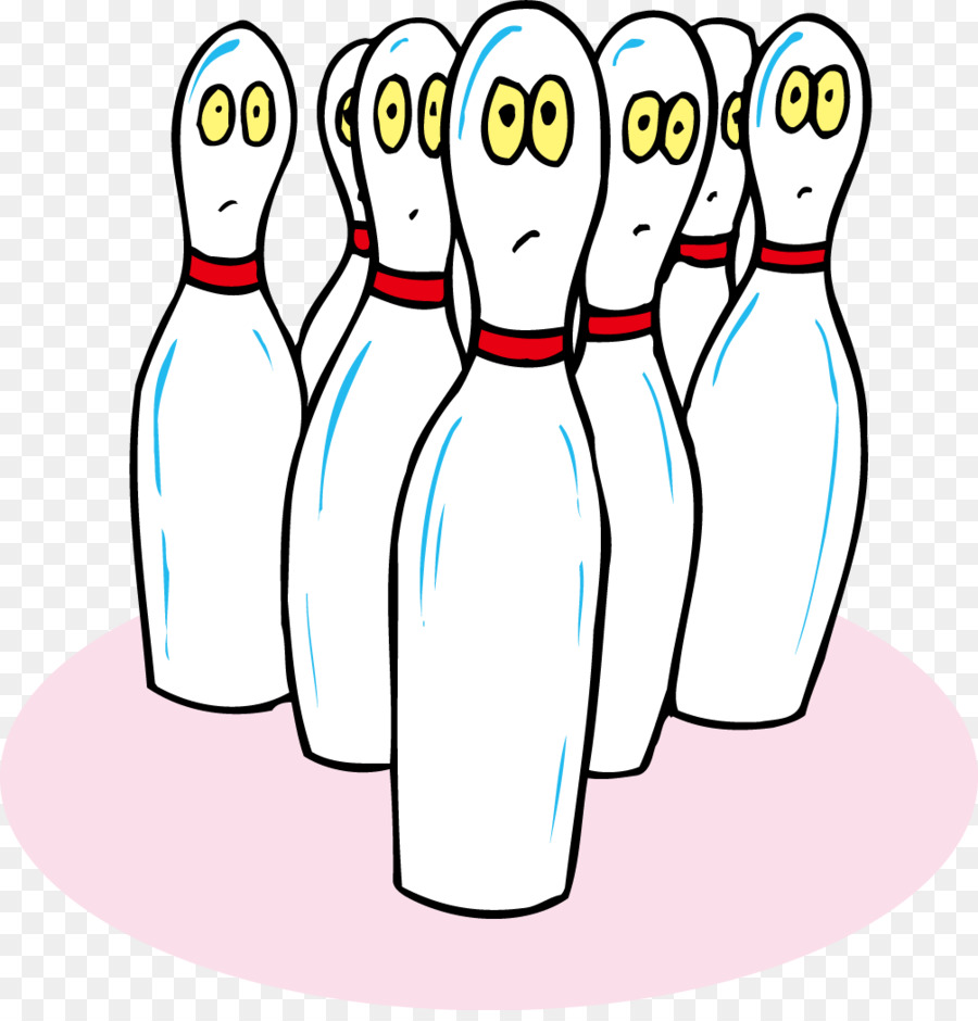 Ten pin bowling Sport del Fumetto - Vector cartoon Bowling