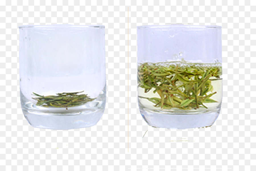 Grüner Tee Longjing Tee Tasse - 2 Tassen grüner Tee