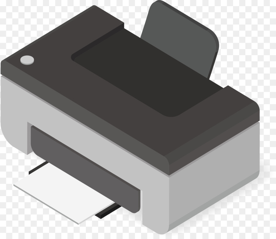 Portatile Stampante Transistor Immagine del Computer, scanner - Grigio stampante