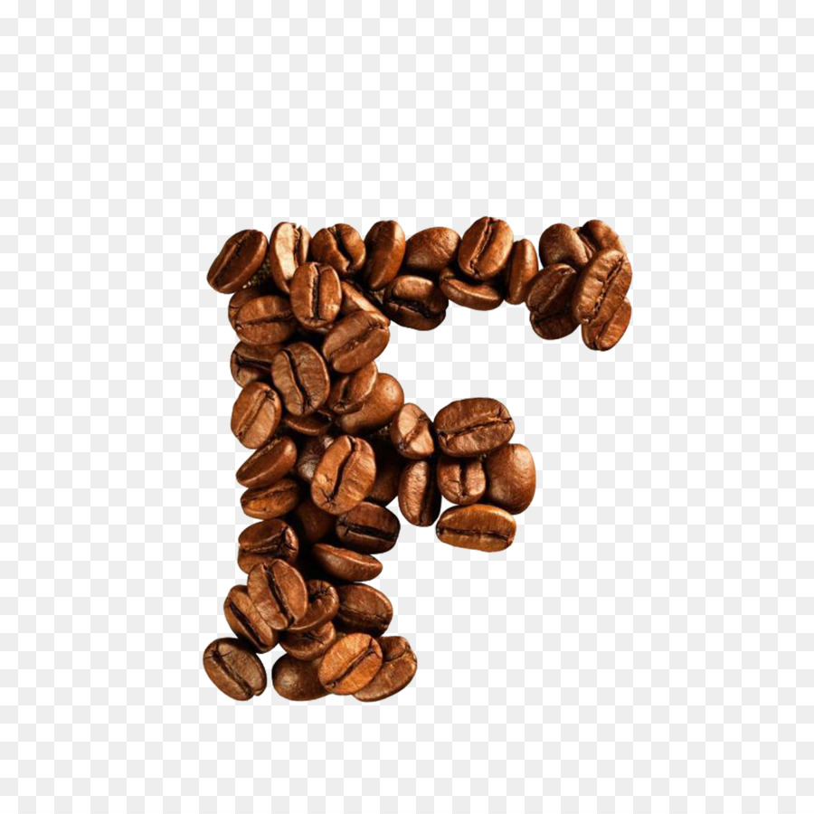 Coffee bean Chữ - cà phê bảng chữ cái