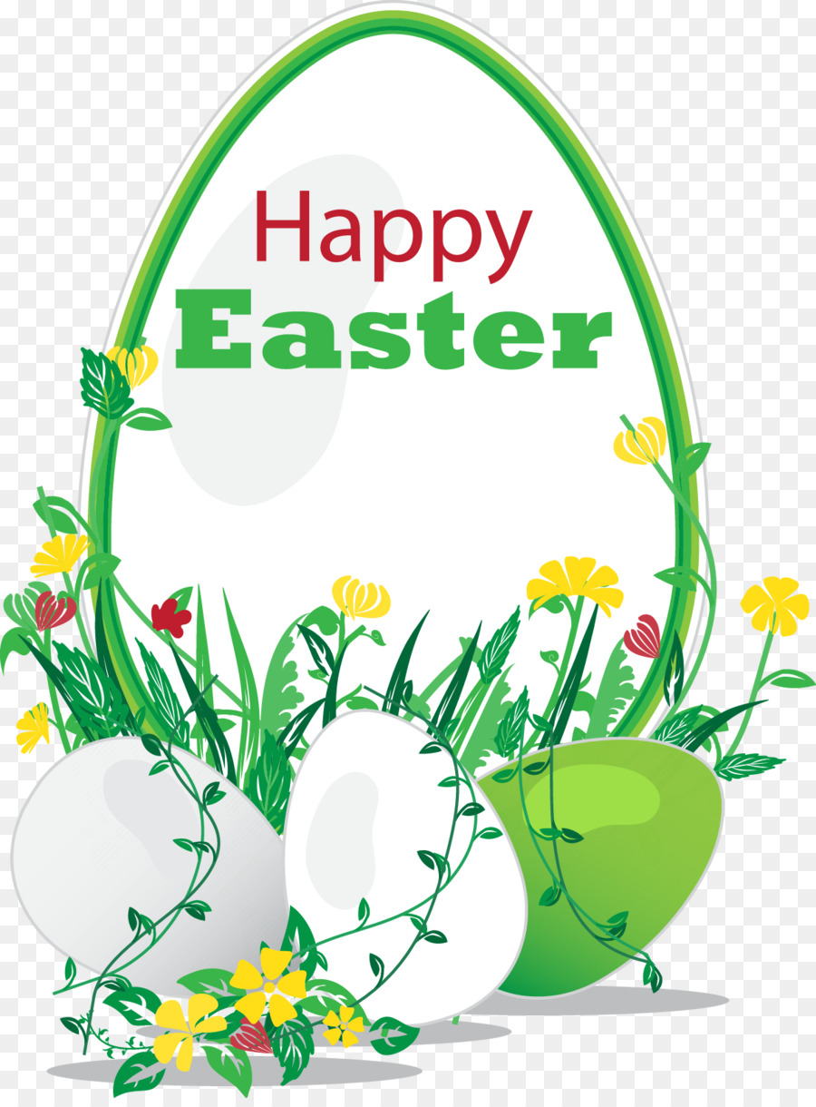 Easter Bunny trứng Phục sinh - Véc tơ cỏ Trứng