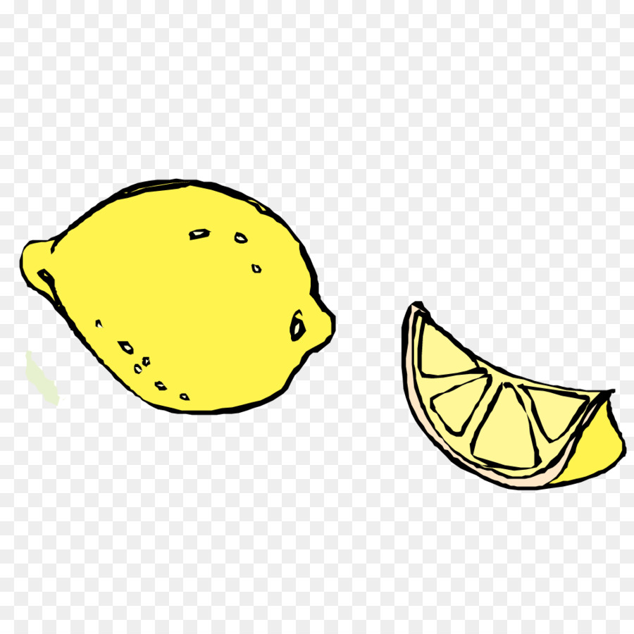 Limone Della Frutta Fumetto Giallo - Frutti di limone, illustrazione vettoriale