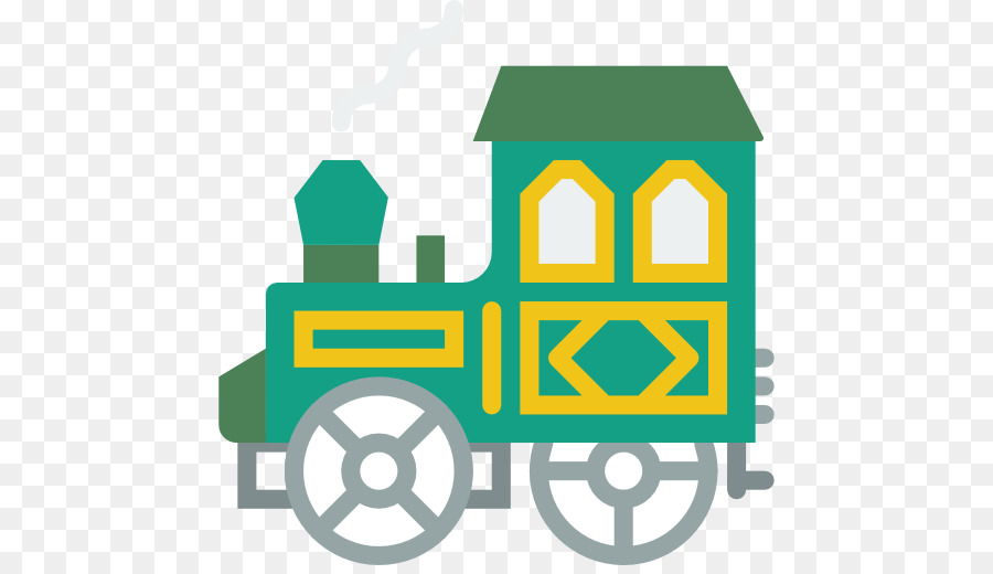 Der Bahn-transport-Scalable Vector Graphics Lok-Symbol - Zug
