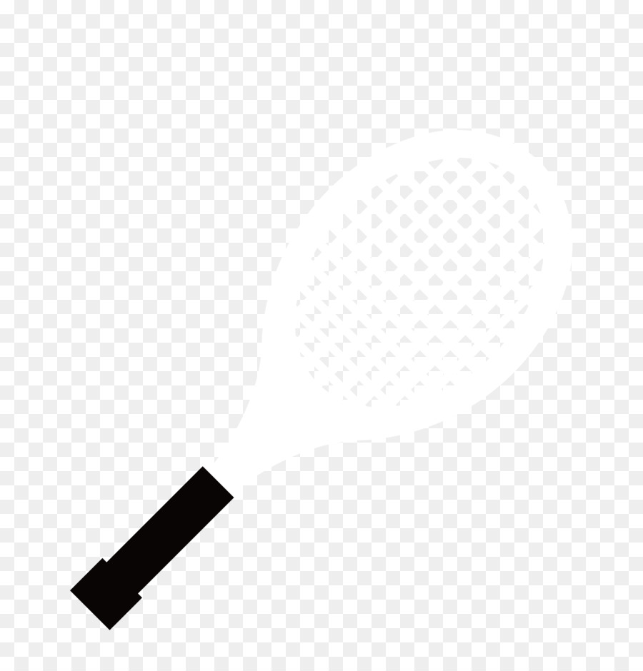 Weiß-Muster - Vektor-schwarz und weiß-Sport tennis Schläger