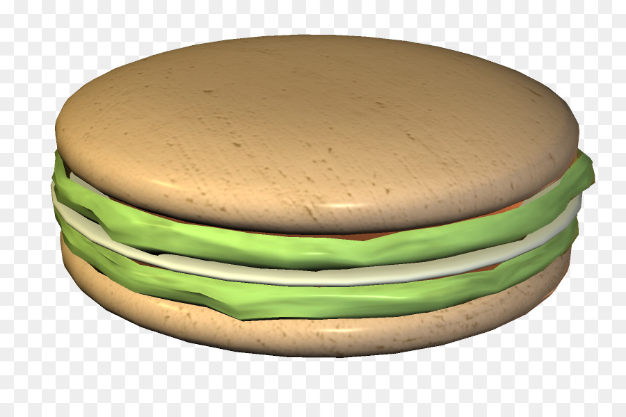 Hamburger Macaron Fast food all'Amaretto - hamburger