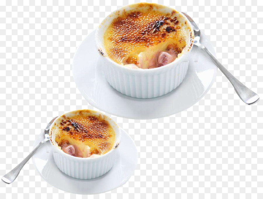 Crxe8me brxfblxe9e Crxe8me karamellpudding Bxe1nh Creme - Zwei Tassen-ei-pudding