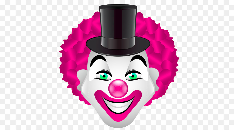 Zirkus-Clown-Illustration - Cartoon clown
