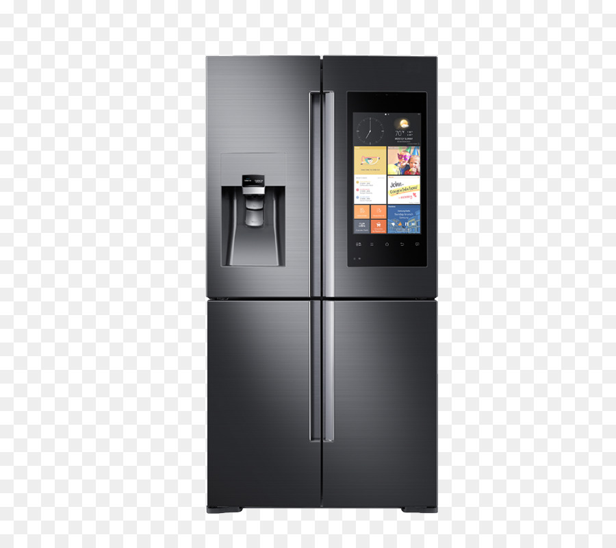 Internet frigorifero Samsung Porta elettrodomestico - Nero Smart Wireless Di Controllo Del Frigorifero