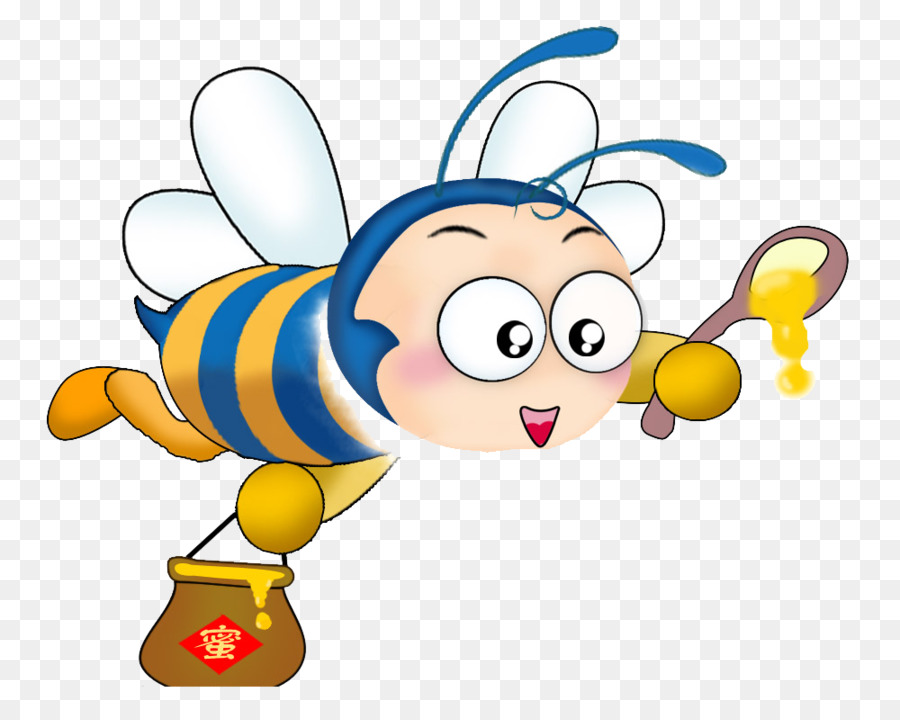 Apidae Apis florea Insetto Nettare Cartoon - ape