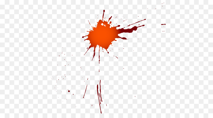Tinte splash - Blutspritzer