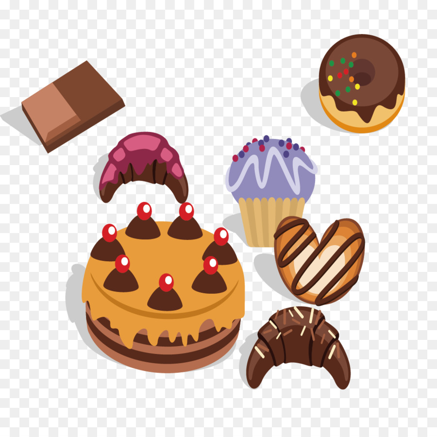 Schokoladen-Kuchen-Cookie-Angel food cake-Lebkuchen - Schokoladenkuchen