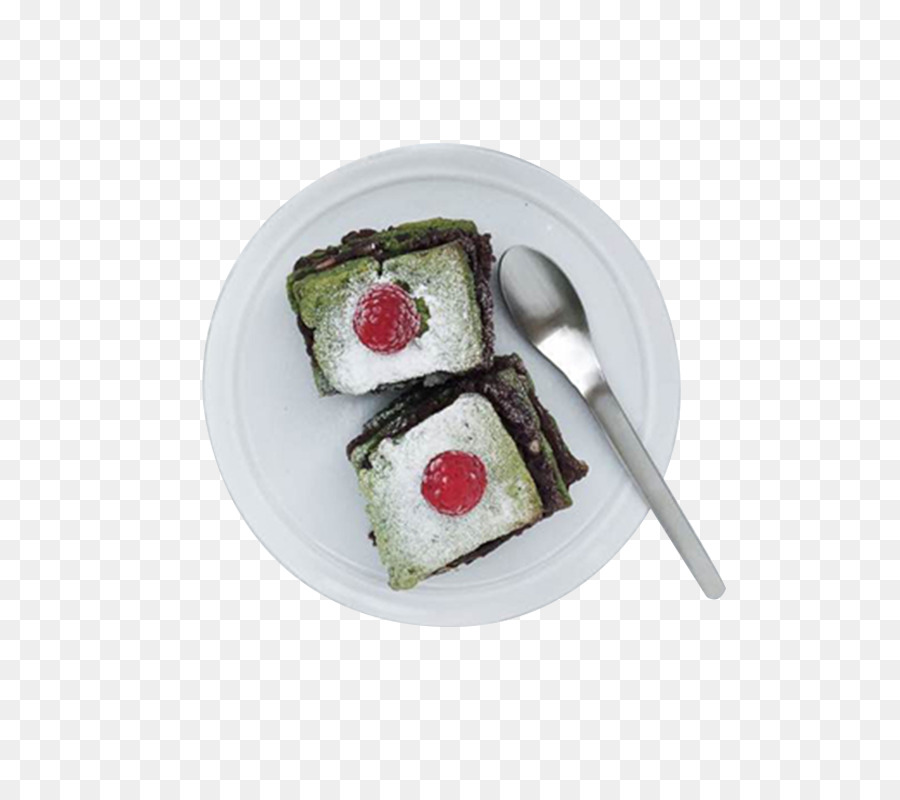 Grüner Tee-japanische Küche Matcha-Schokoladen-Kuchen - Matcha-Schokoladen-Kuchen