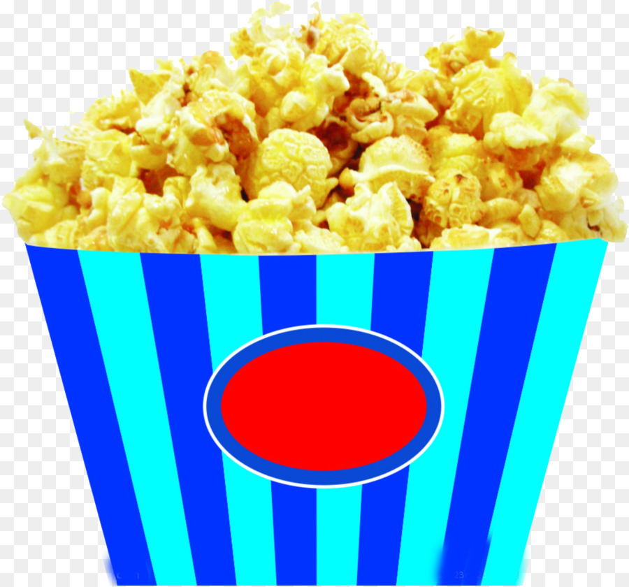 Popcorn Zeichnung - Handbemalte popcorn