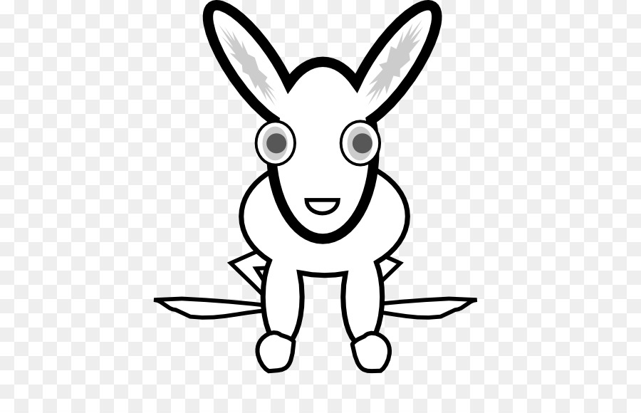 Thỏ trắng Hare Clip nghệ thuật - thỏ dòng nghệ thuật