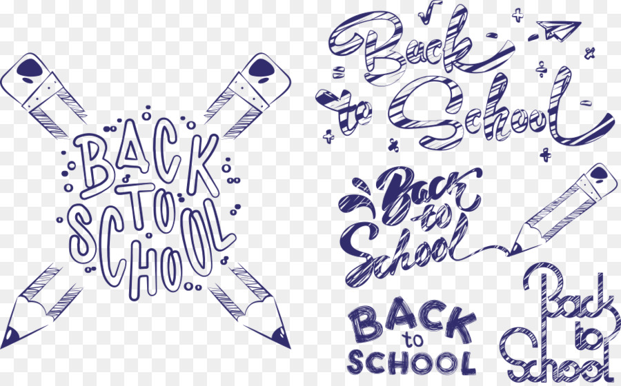 Hand drawing books or notebooks pencil and pen Vector Image