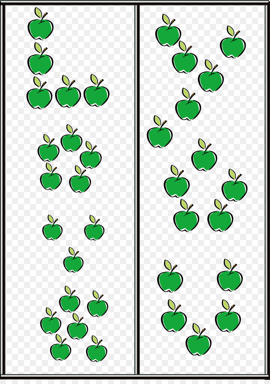 Verde Clip art - Apple modello di turni