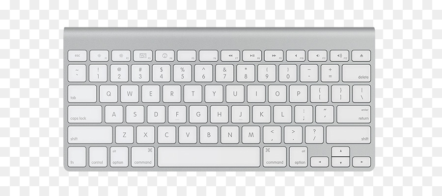 Computer-Tastatur, Magic Mouse, Apple Wireless Maus, Apple Macintosh Wireless-Tastatur - Weiße Tastatur