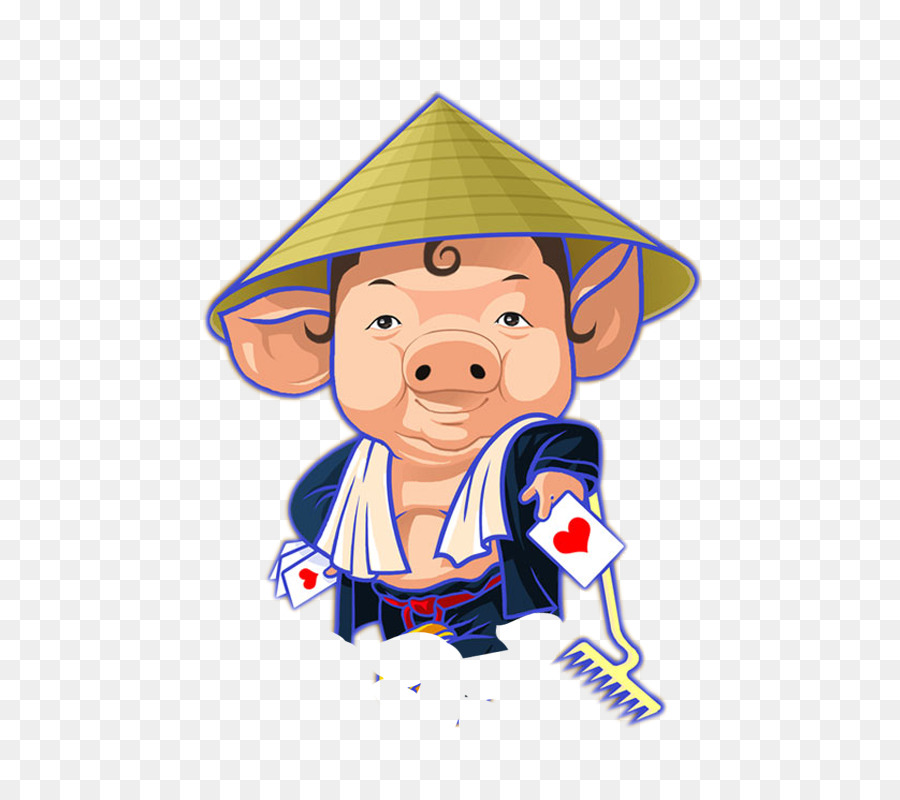 La Leggenda di Mir 2 maiale Domestico Dou dizhu Logo - carino cartone animato maiale png png