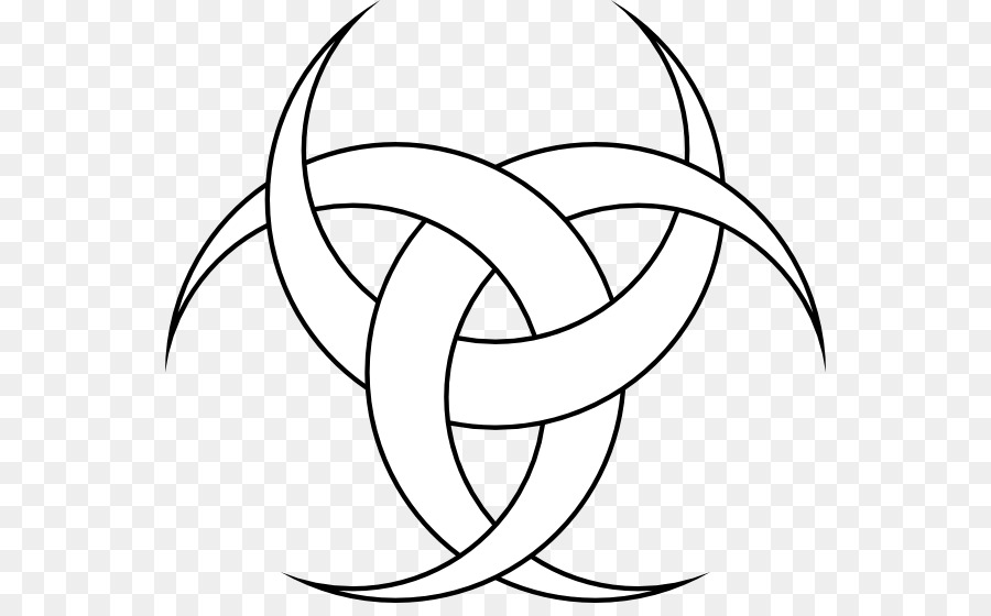 Dreifache Göttin-Symbol Mondphase Halbmond - Diane Cliparts