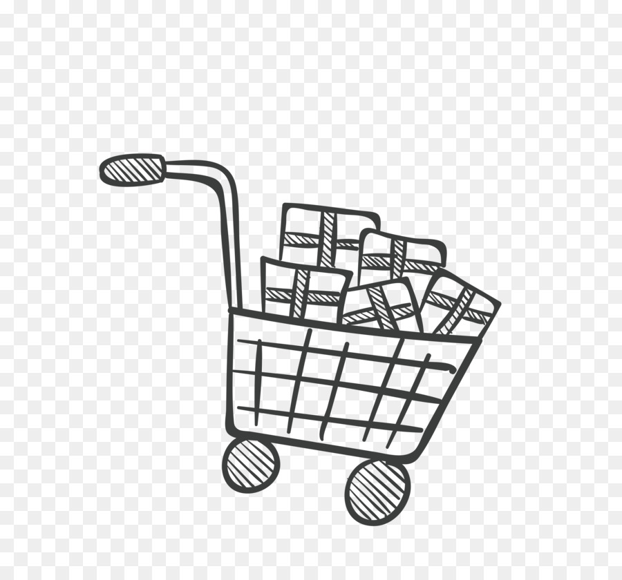 Online-shopping Warenkorb - Online shopping cart