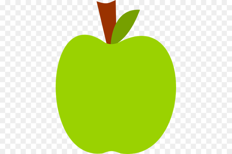 Apfel Obst Clip art - Green Apple-Clipart