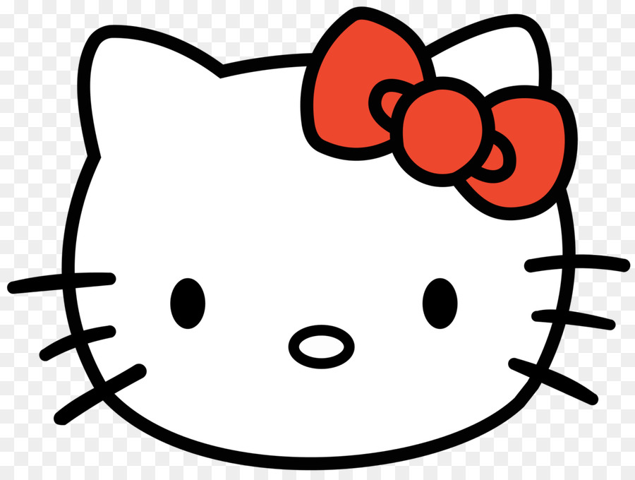 Hello Kitty con Mèo Mặt Clip nghệ thuật - kitty hawk.