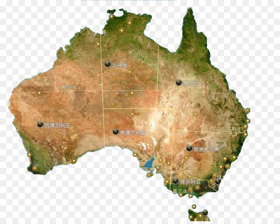 Australia Mappa Shutterstock Illustrazione - Autentico mappa di Australia