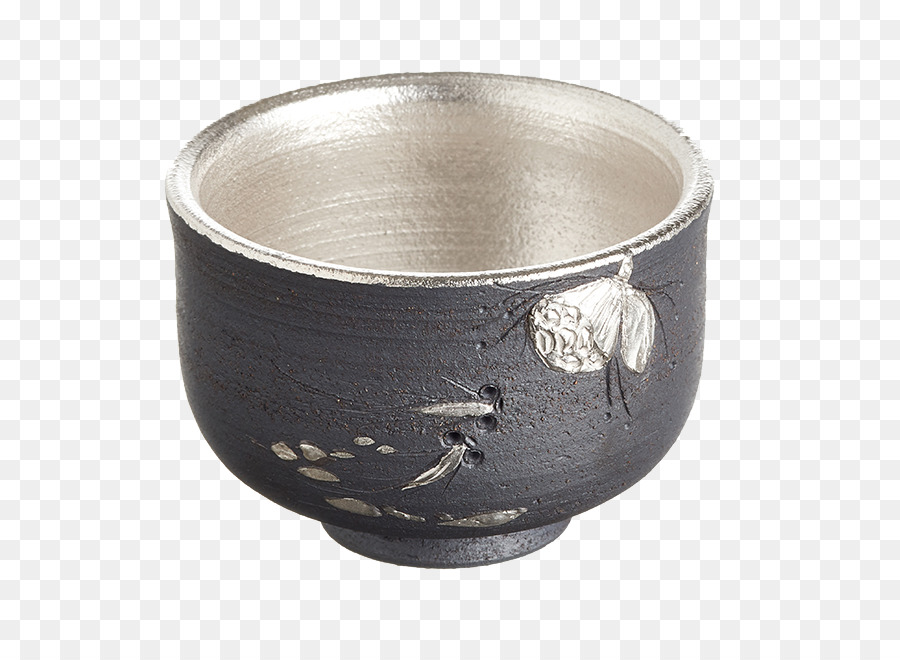 Teetasse Sake set japanische Küche - Clay silver cup cup