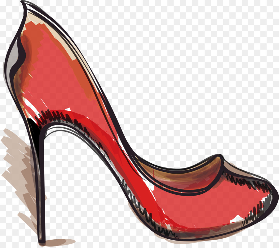 Painting Cartoon png download - 3008*2660 - Free Transparent Highheeled  Footwear png Download. - CleanPNG / KissPNG