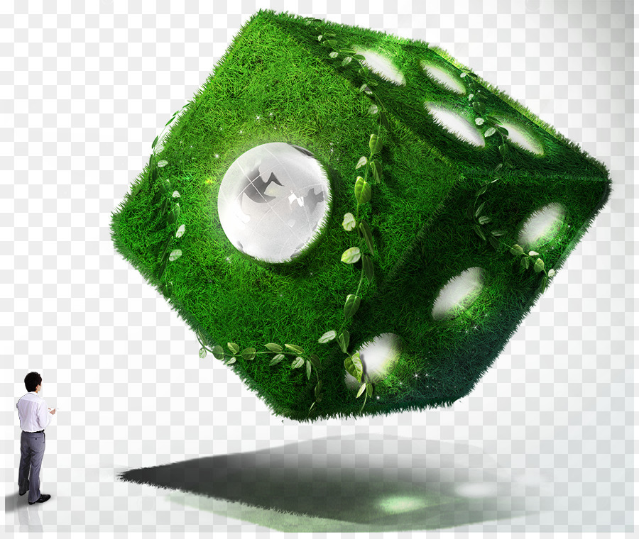 Clipart - Grüne Würfel