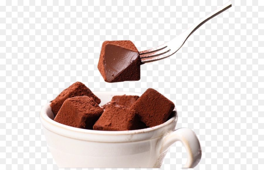 Sorbet Chocolate ice cream, Dunkle Schokolade - Kreative Gabel in dunkler Schokolade