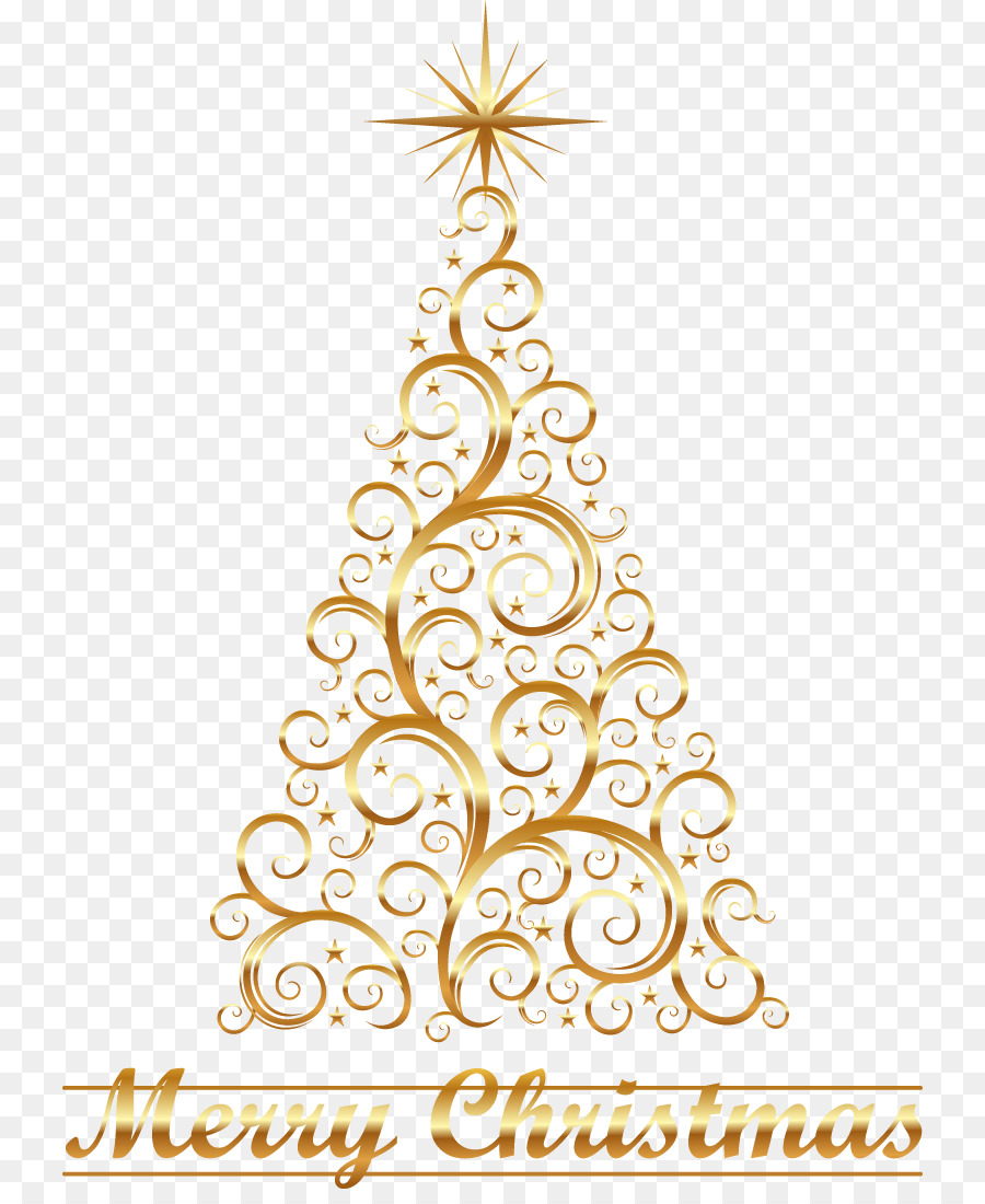 Albero di natale di Tela di Natale, ornamento di Natale, decorazione - D'oro pizzo albero di Natale, stelle