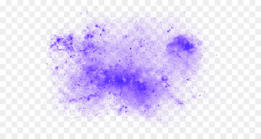 Blau Aquarell Himmel Muster - Blau und lila Nebel Weltraum Universum