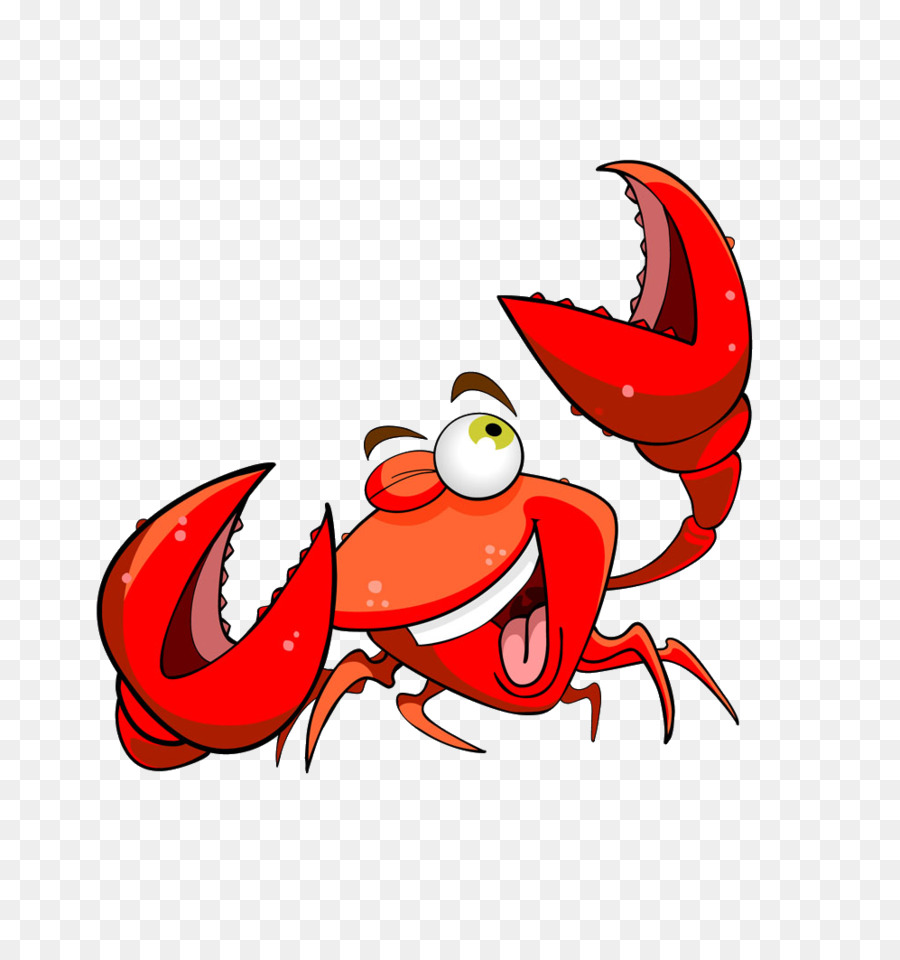 Krabben-Meeresfrüchte-clipart - cartoon HUMMER