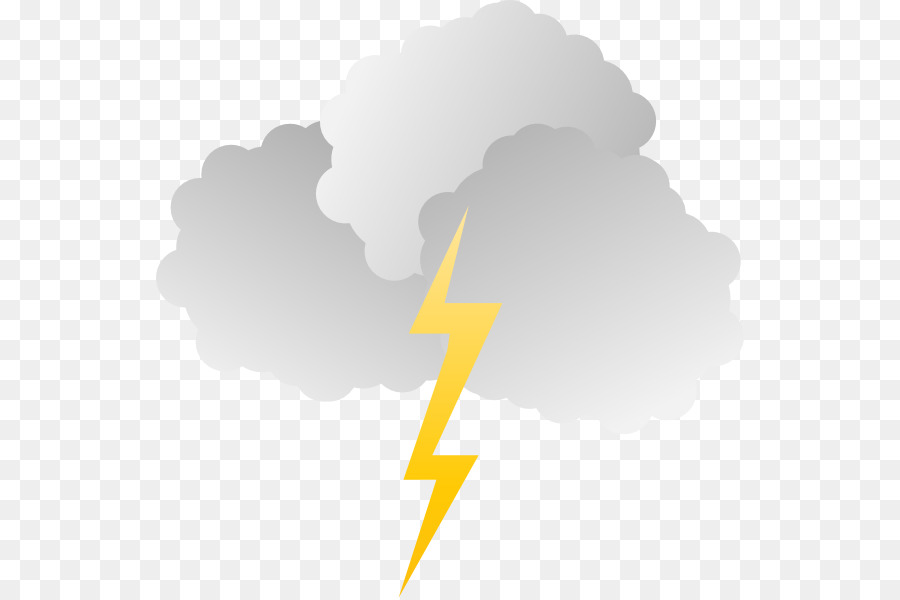 Cloud-Gewitter-Himmel - Wolke-Blitz Cliparts