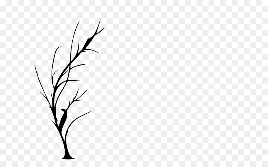 Baum-Silhouette, die Zeichnung Clip art - Zweig, Cliparts