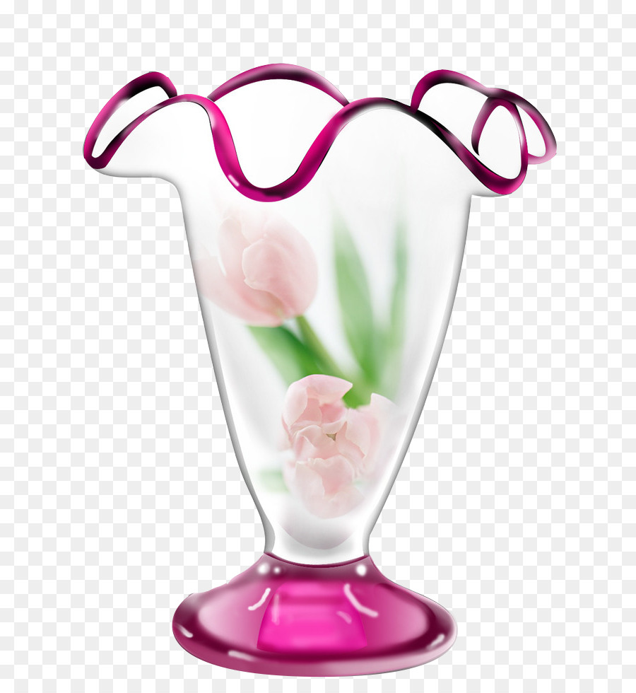 Pink Flower Cartoon png download - 698*979 - Free Transparent Vase png  Download. - CleanPNG / KissPNG